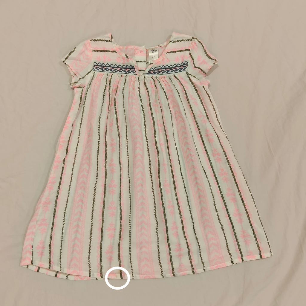 OSHKOSH B'gosh dress size 3yr girls short sleeve