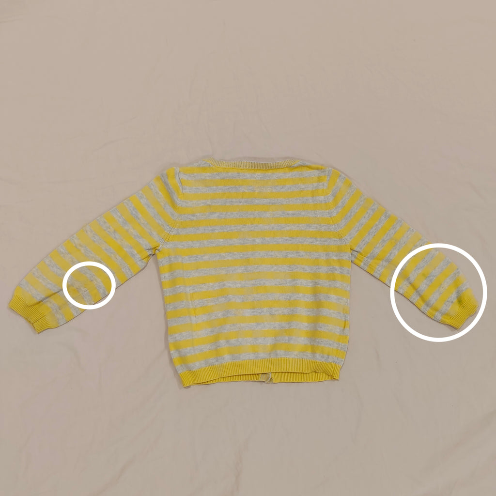 COUNTRY ROAD cardigan size 3yrs girls yellow tripes