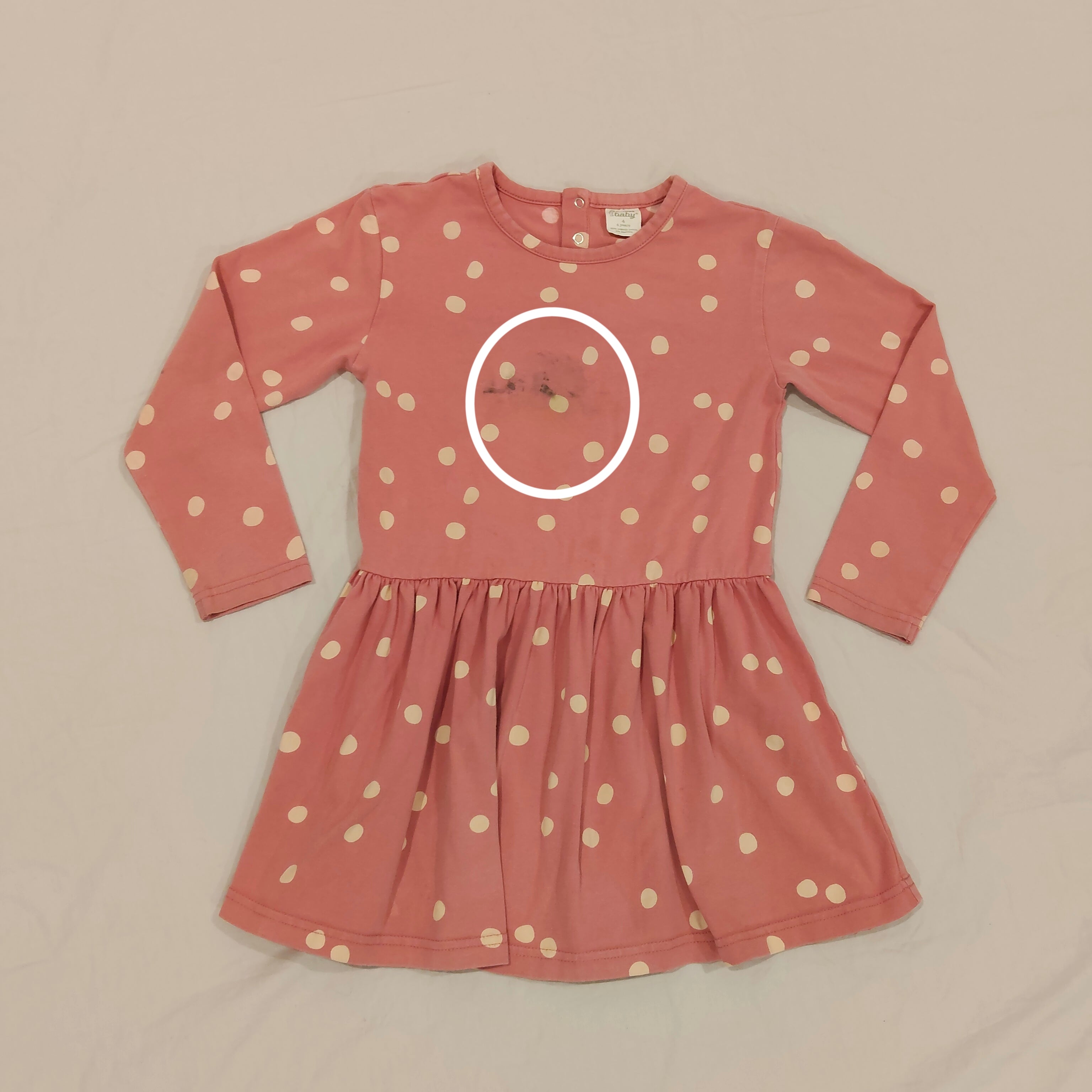 NATURE BABY dress size 4 girls - kindy condition