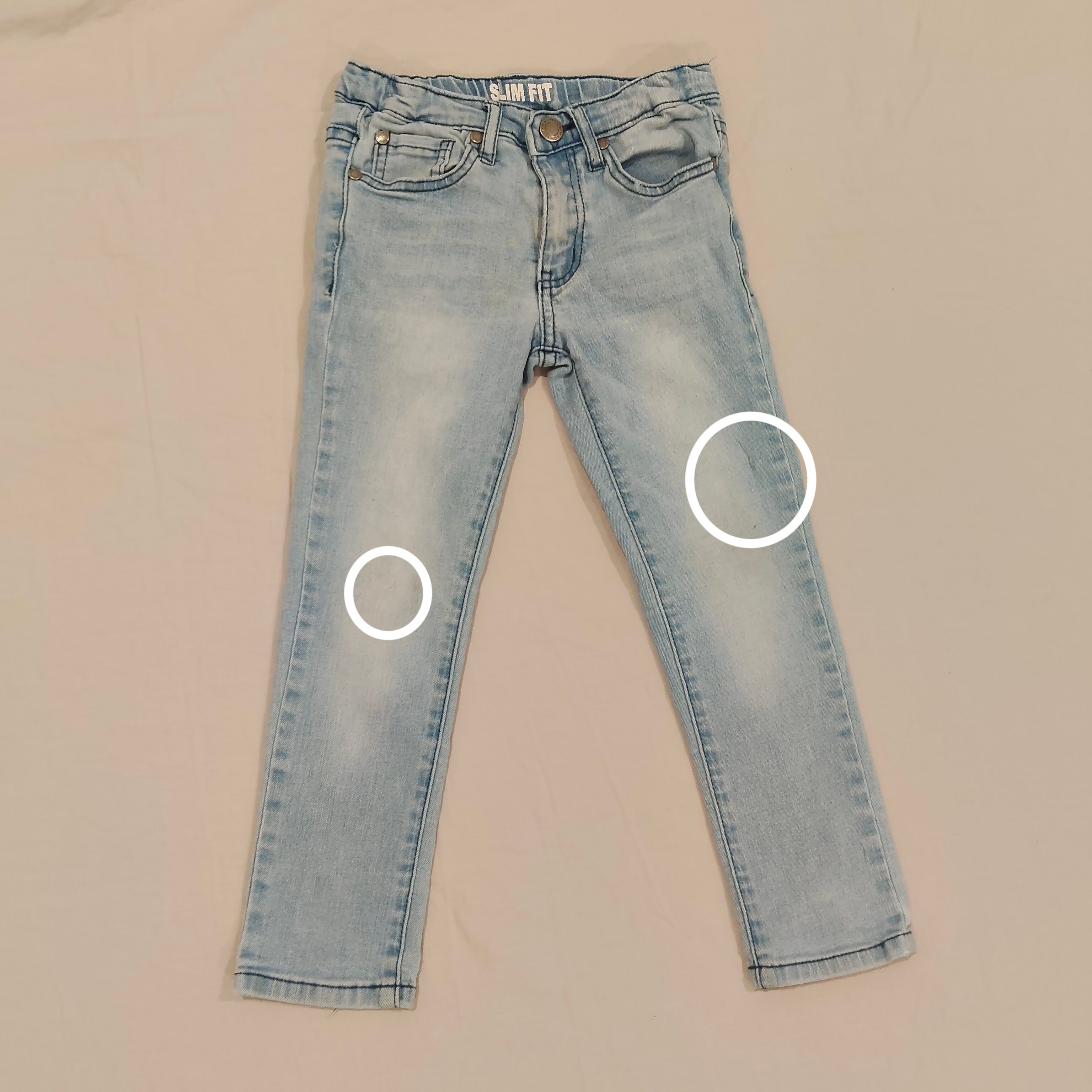 MAC + ELLIE jeans size 4yrs unisex kids Slim Fit Light Blue