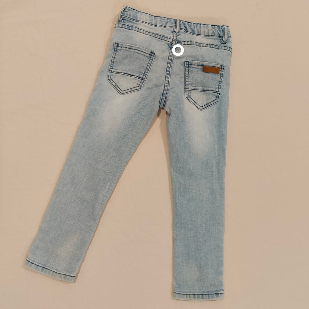 MAC + ELLIE jeans size 4yrs unisex kids Slim Fit Light Blue