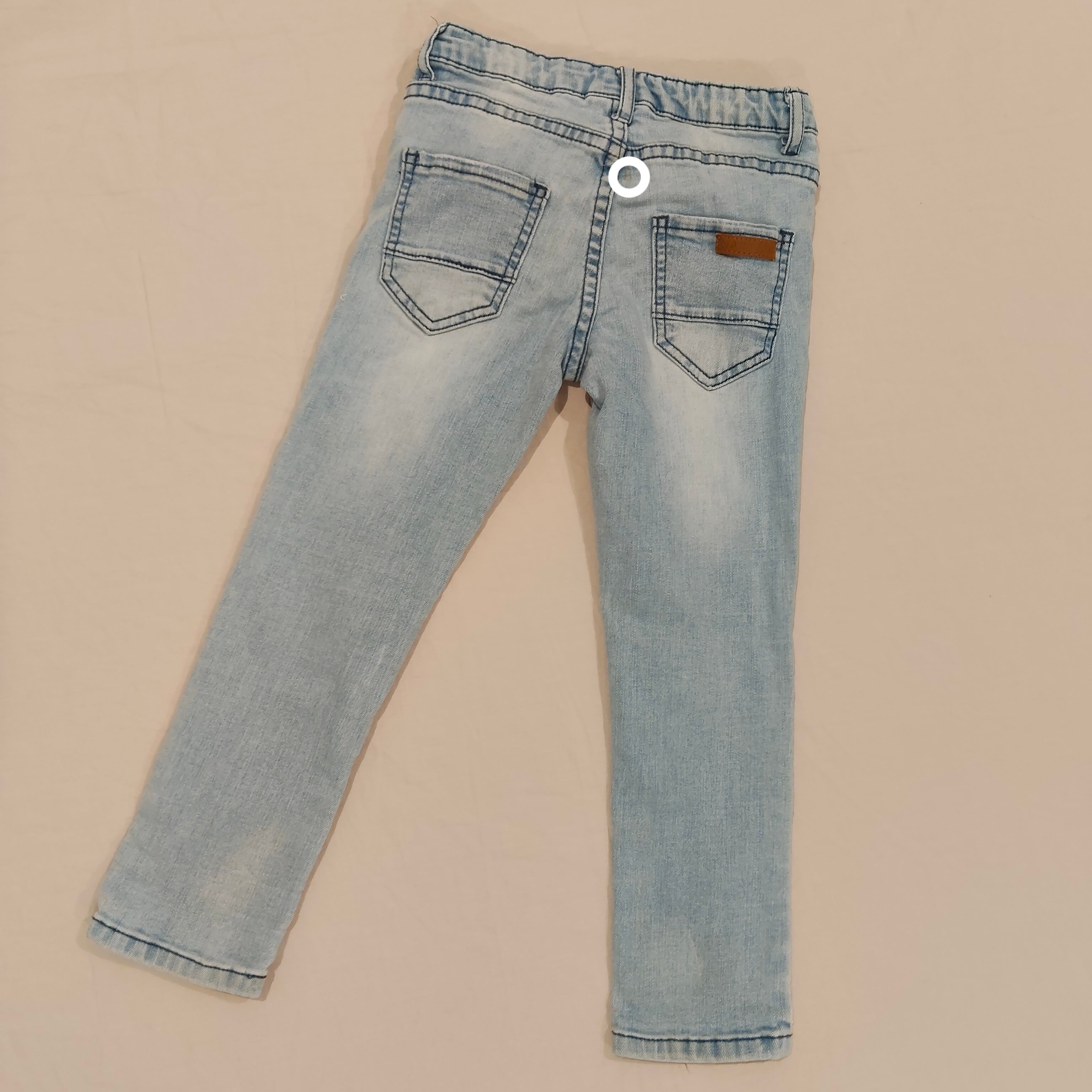 MAC + ELLIE jeans size 4yrs unisex kids Slim Fit Light Blue
