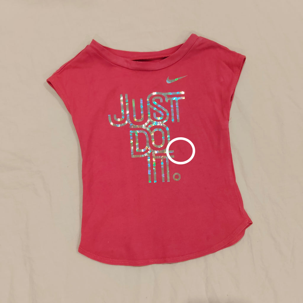 NIKE top size 12-18m baby girls Just Do It