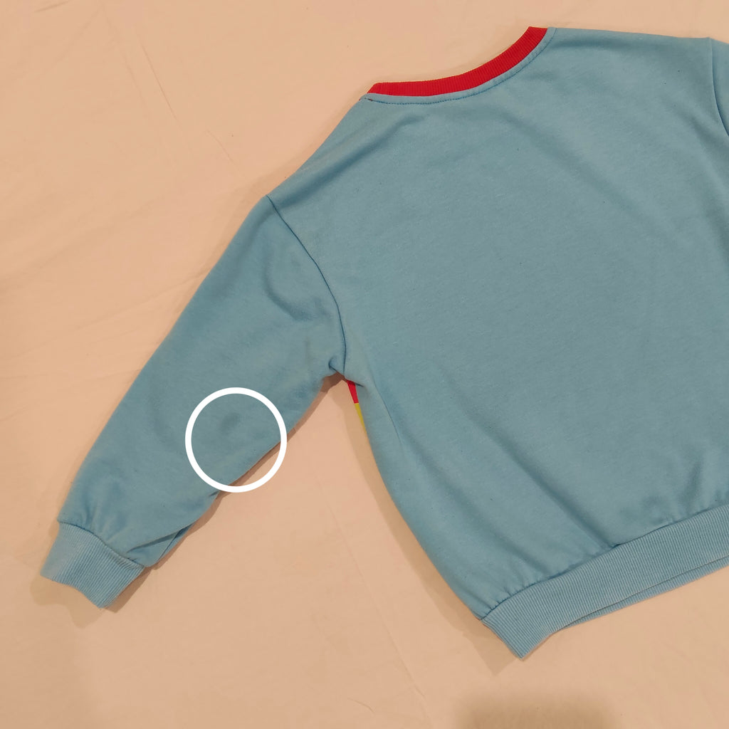 Teletubbies Jumper Size 6yrs "Tubby Custard!"