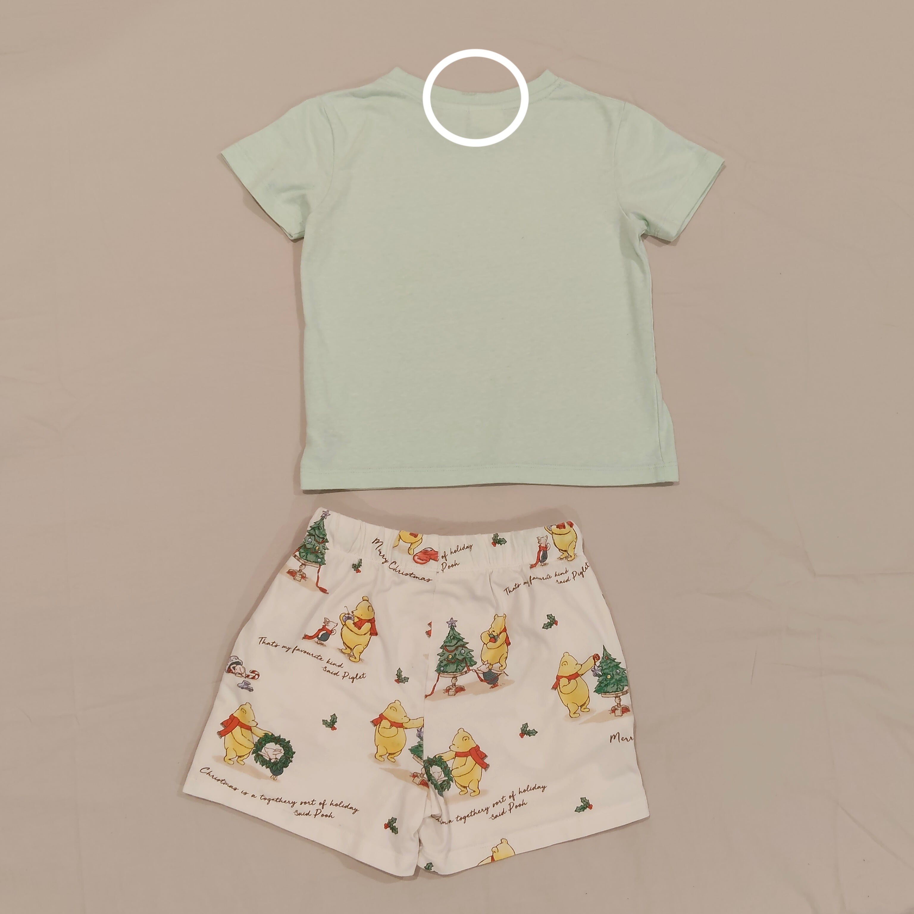 PETER ALEXANDER Pyjama Set Size 4 - Winnie the Pooh Christmas