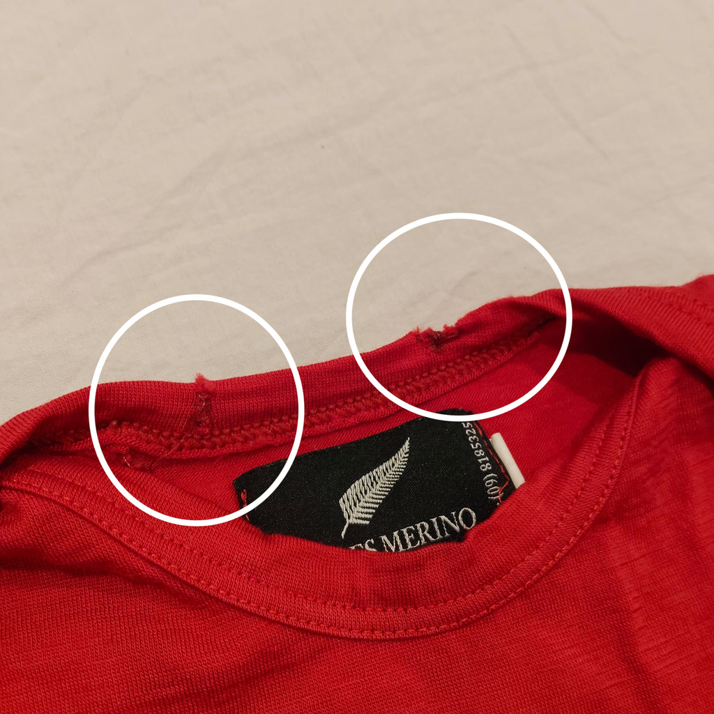 COALES MERINO New Zealand Top Size 1 Baby Red long sleeve Dr. Seuss Cat in the hat