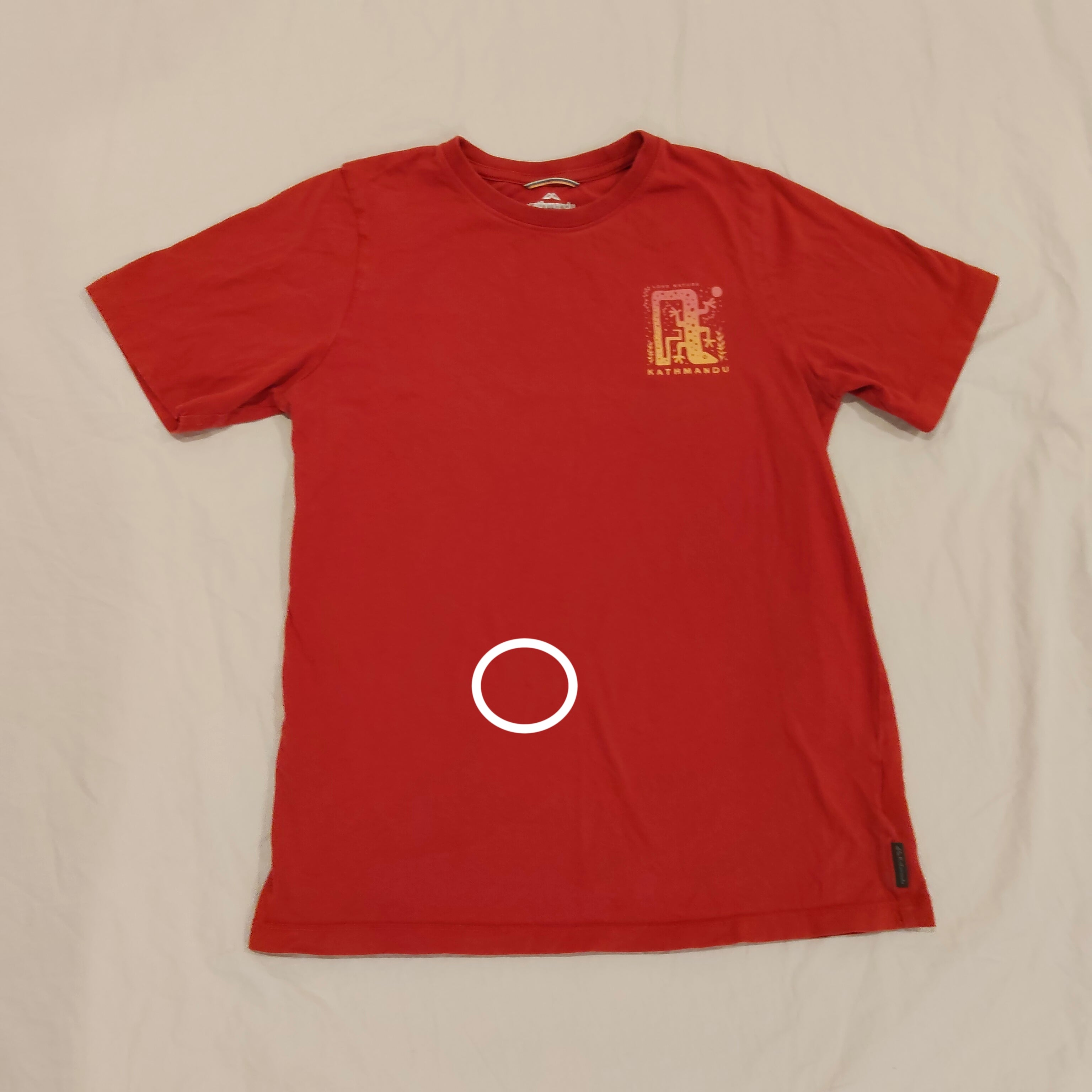 KATHMANDU tee size 14yrs Short Sleeve