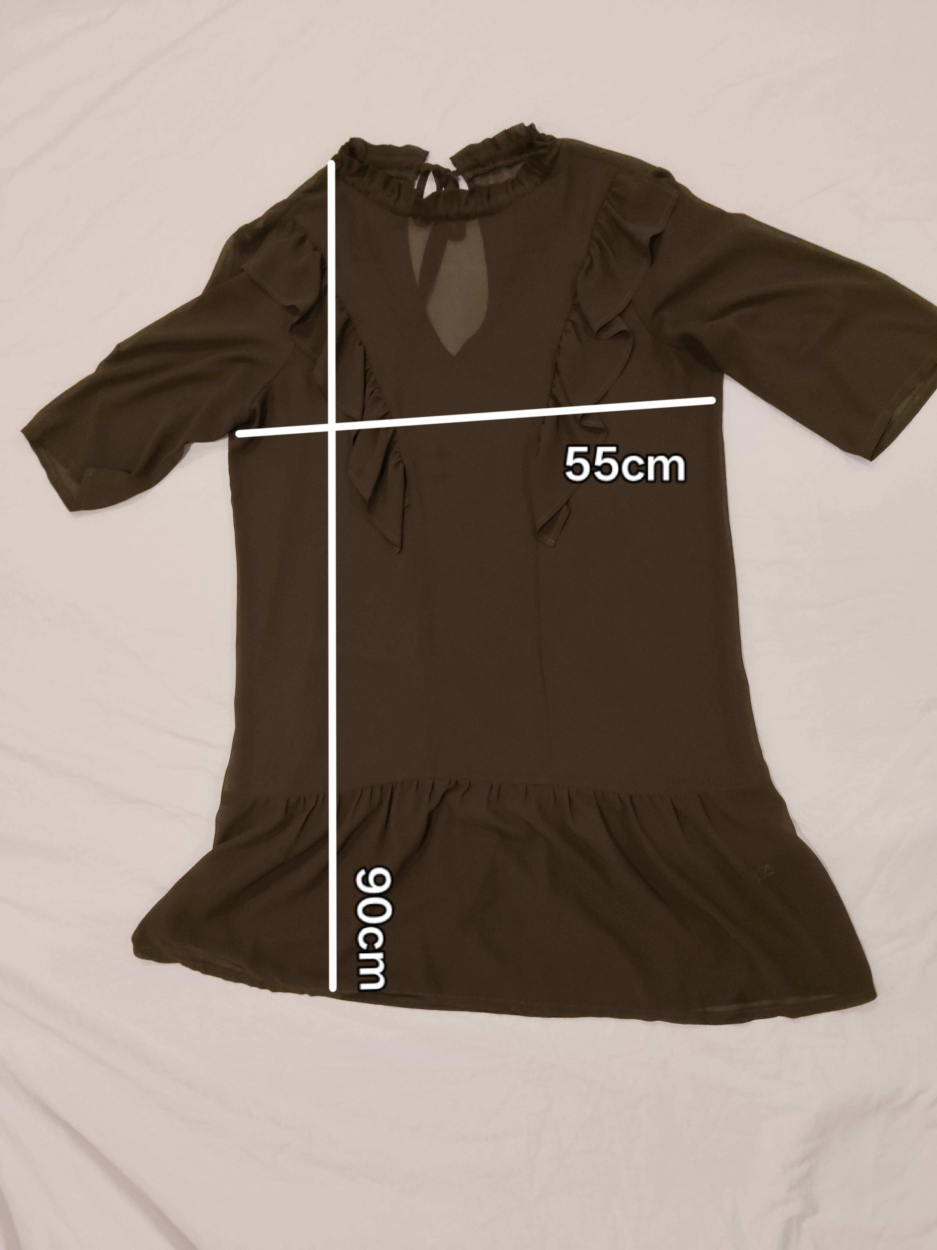 KILT Sheer Dress Size 12 Women Made in NZ