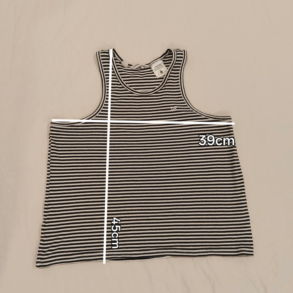 COUNTRY ROAD Tank Top Size 16 Women Striped