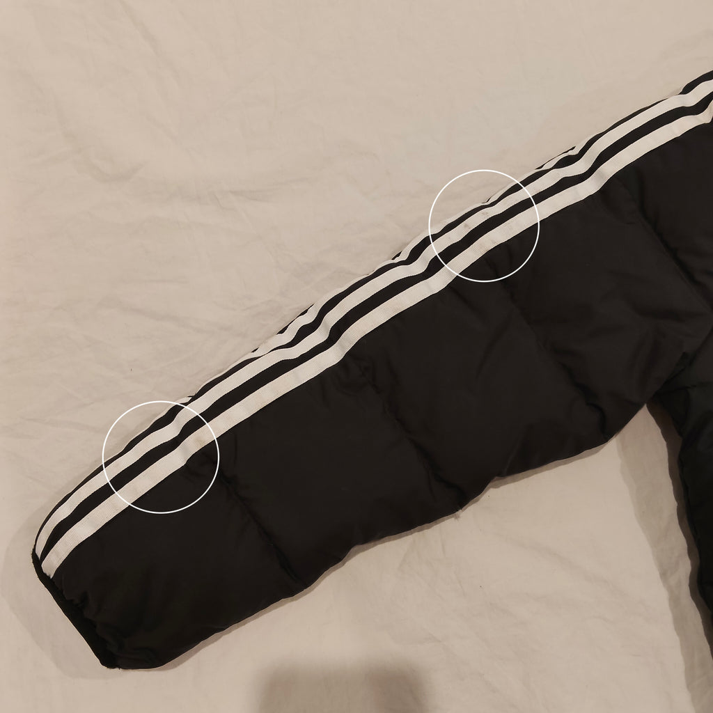 ADIDAS Duck Down Jacket Size 9-10YRS Black