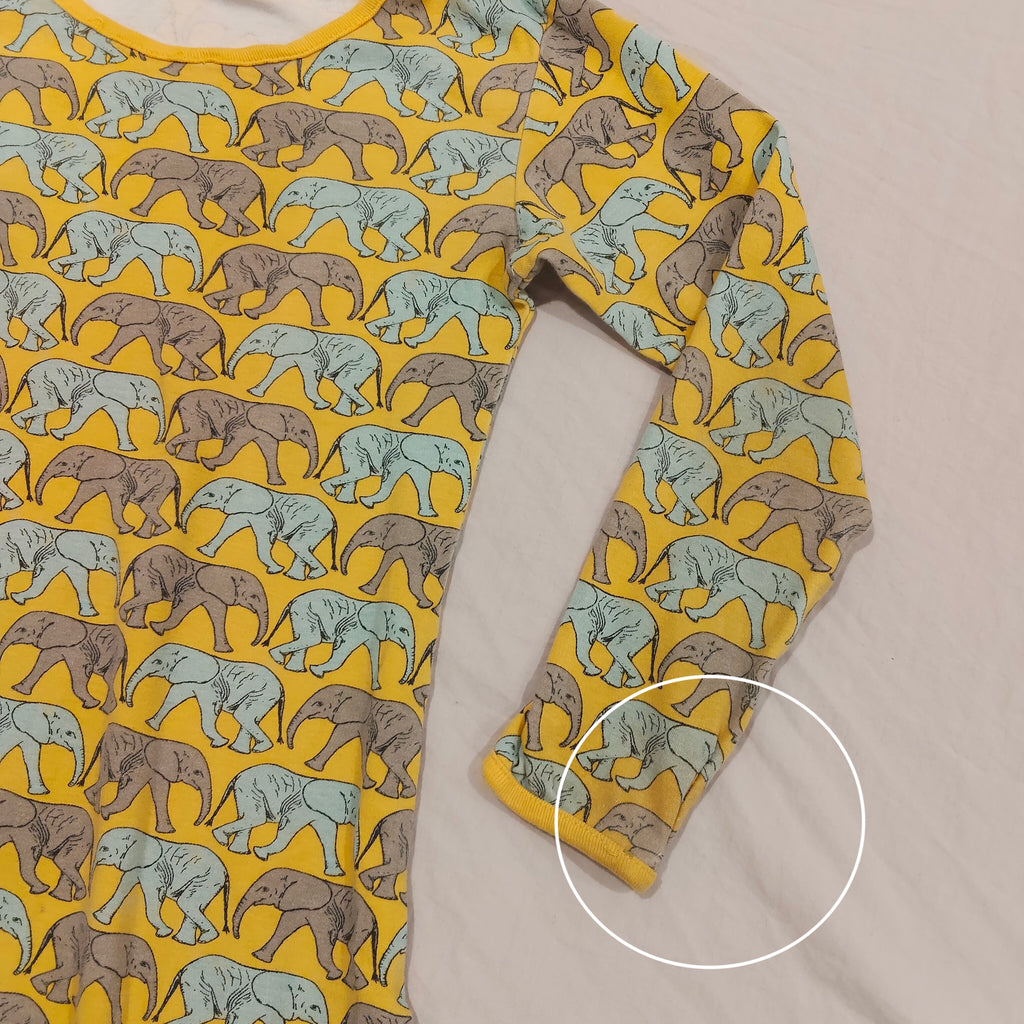 DUNS SWEDEN Yellow Dress Size 7-8YRS  Girls (play condition)