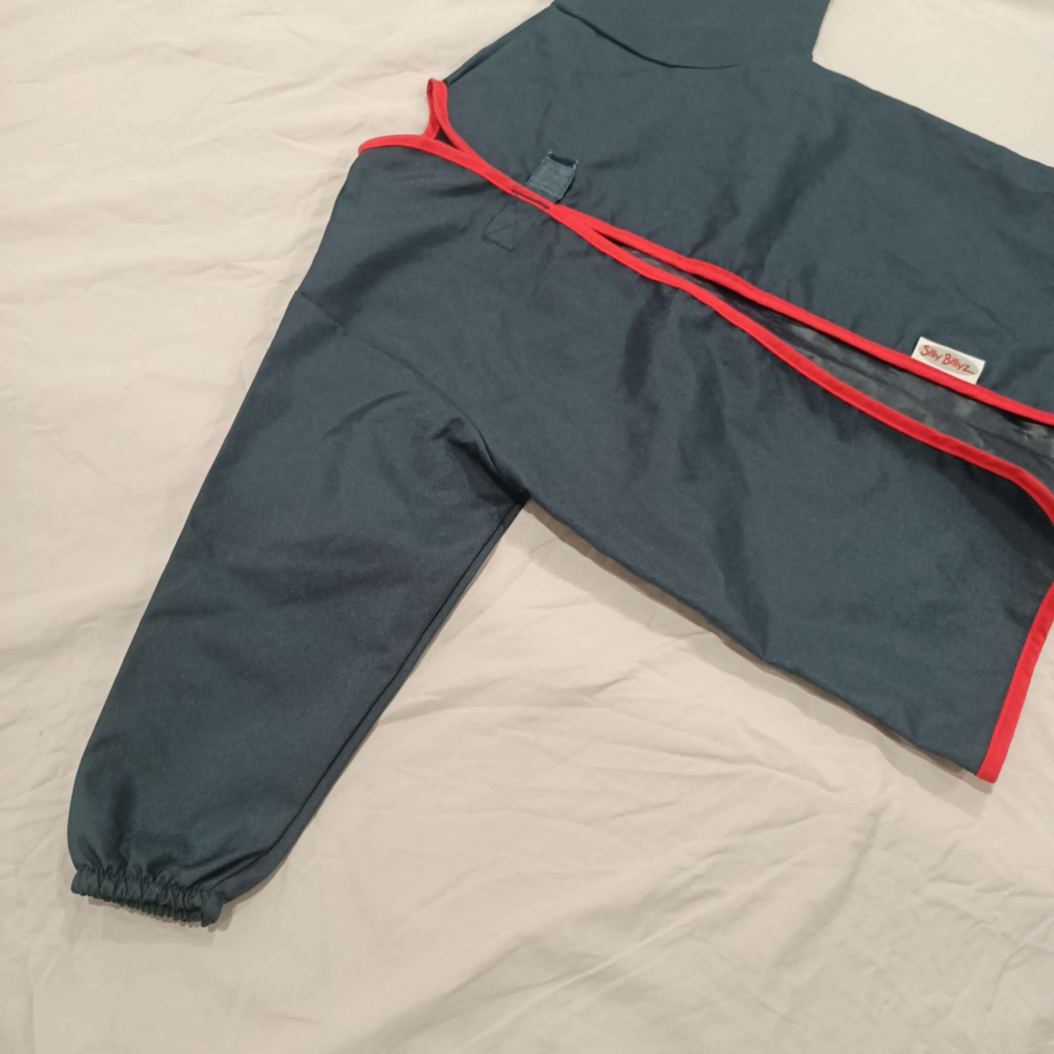 SILLY BILLYZ WATERPROOF PAINTING APRON NAVY 0-3YRS Navy