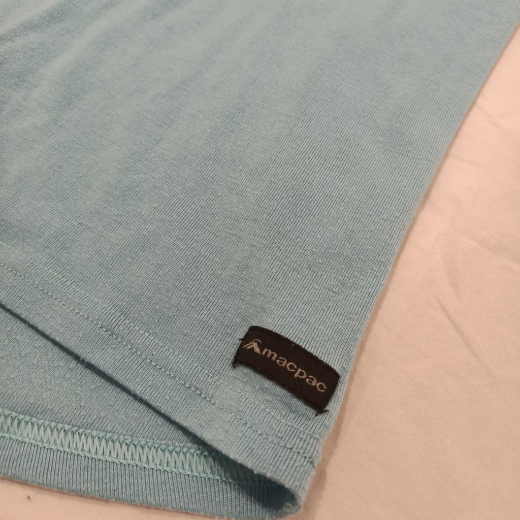 MACPAC thermal top size 10y unisex kids long sleeve light blue