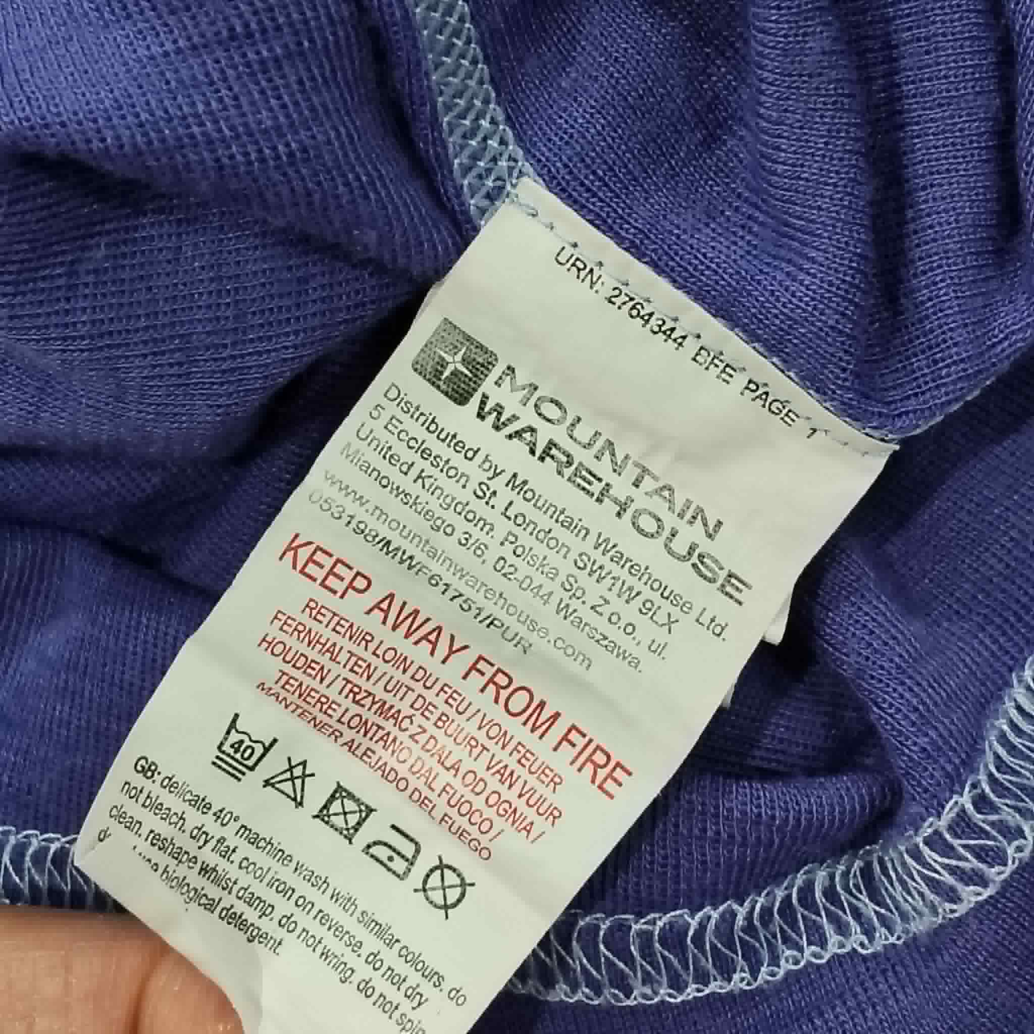 MOUNTAIN WAREHOUSE Merino size 9-10y girls purple