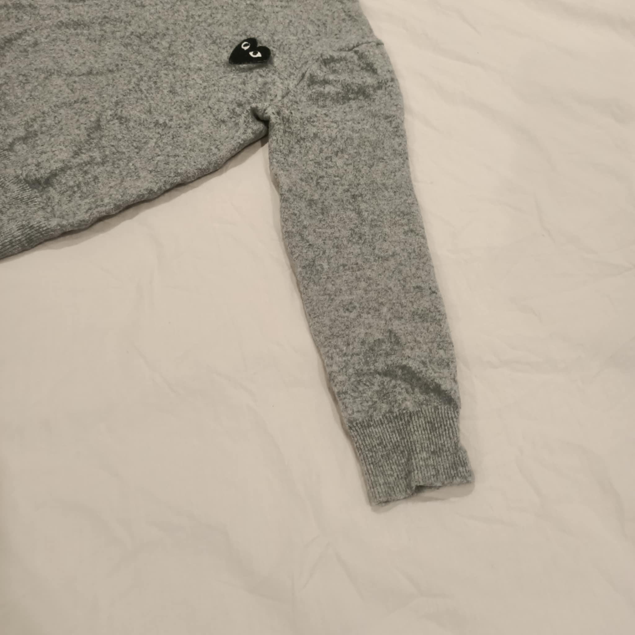 COMME DES GARCONS PLAY heart jumper size 2-3y unisex kids