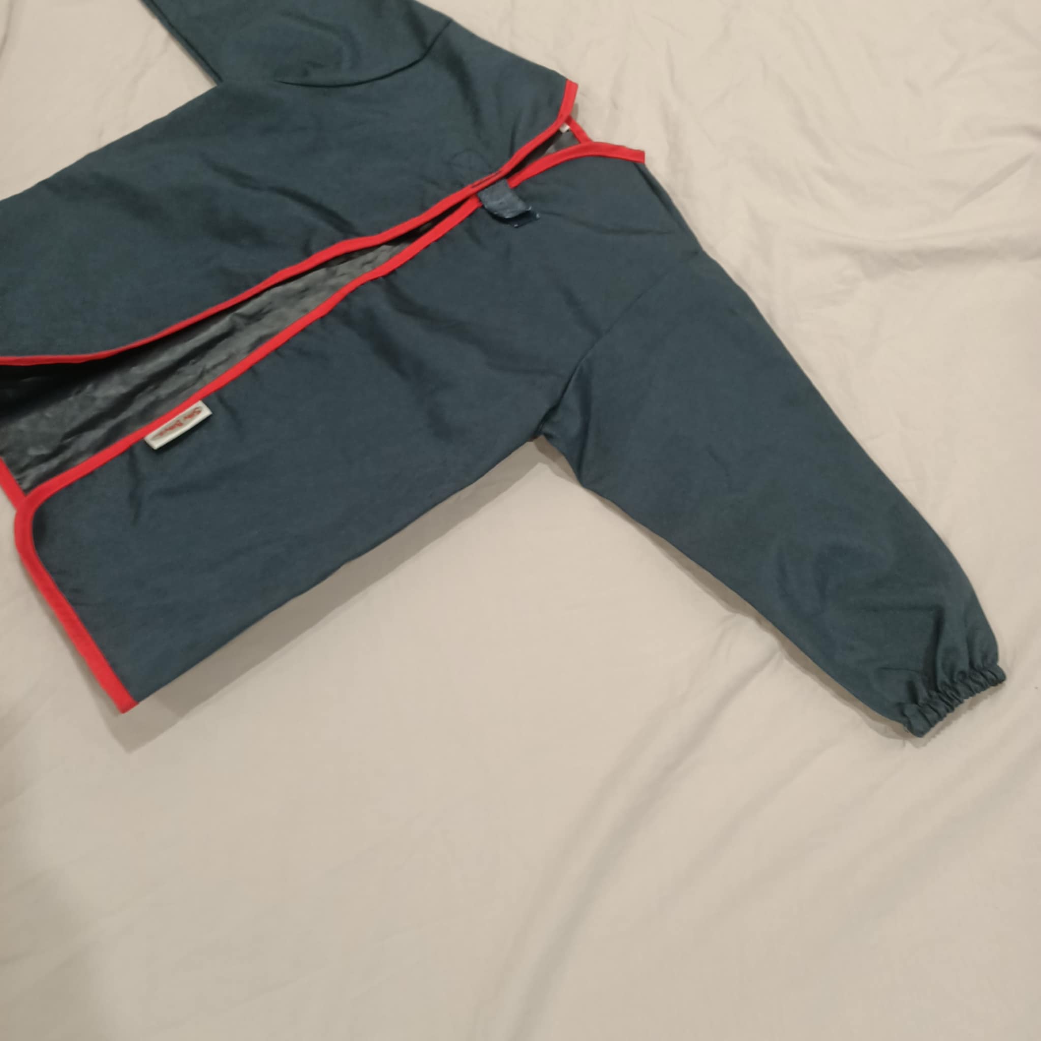 SILLY BILLYZ WATERPROOF PAINTING APRON NAVY 0-3YRS Navy