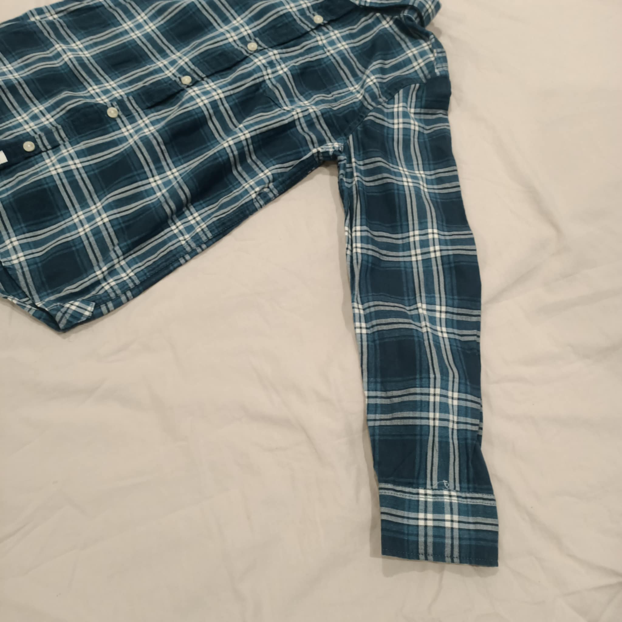 COUNTRY ROAD shirt size 7 boys checkered long sleeve