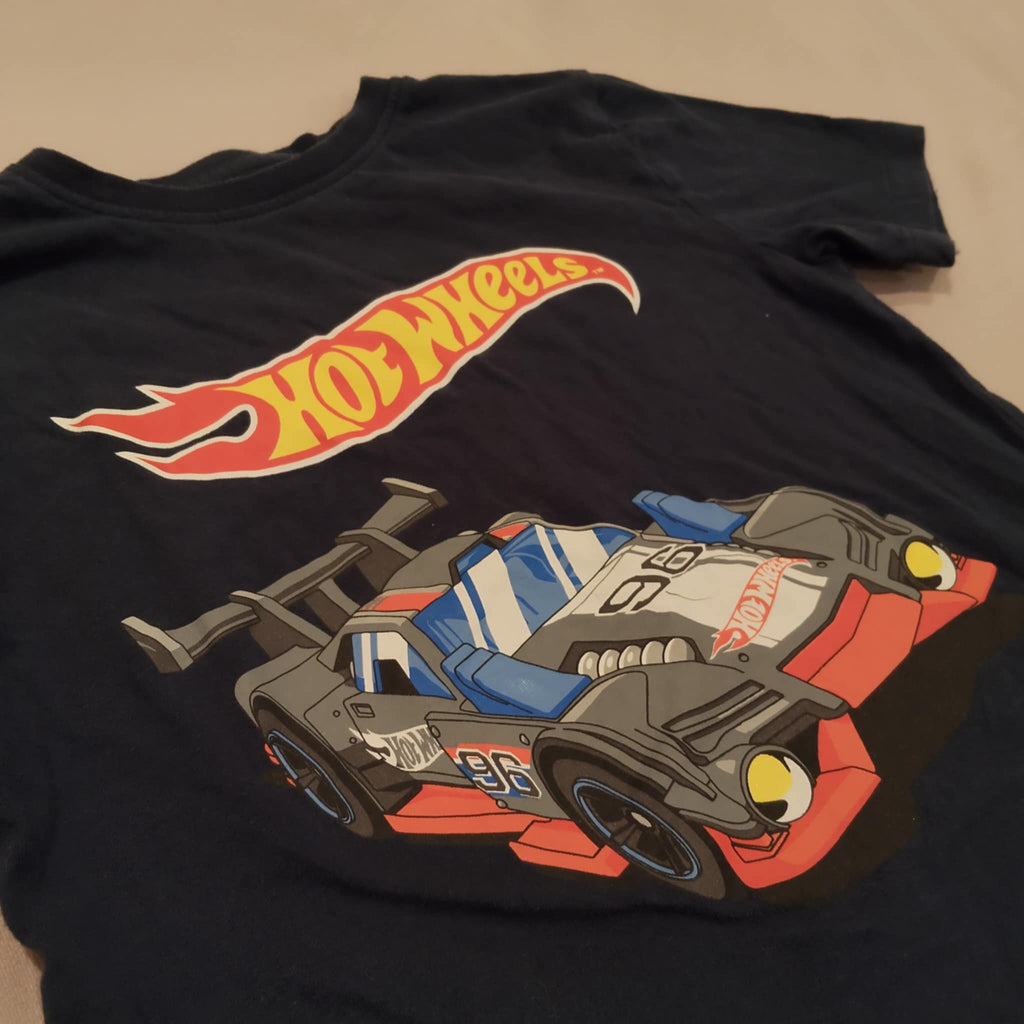 HOTWHEELS tee size 7-8y boys short sleeve