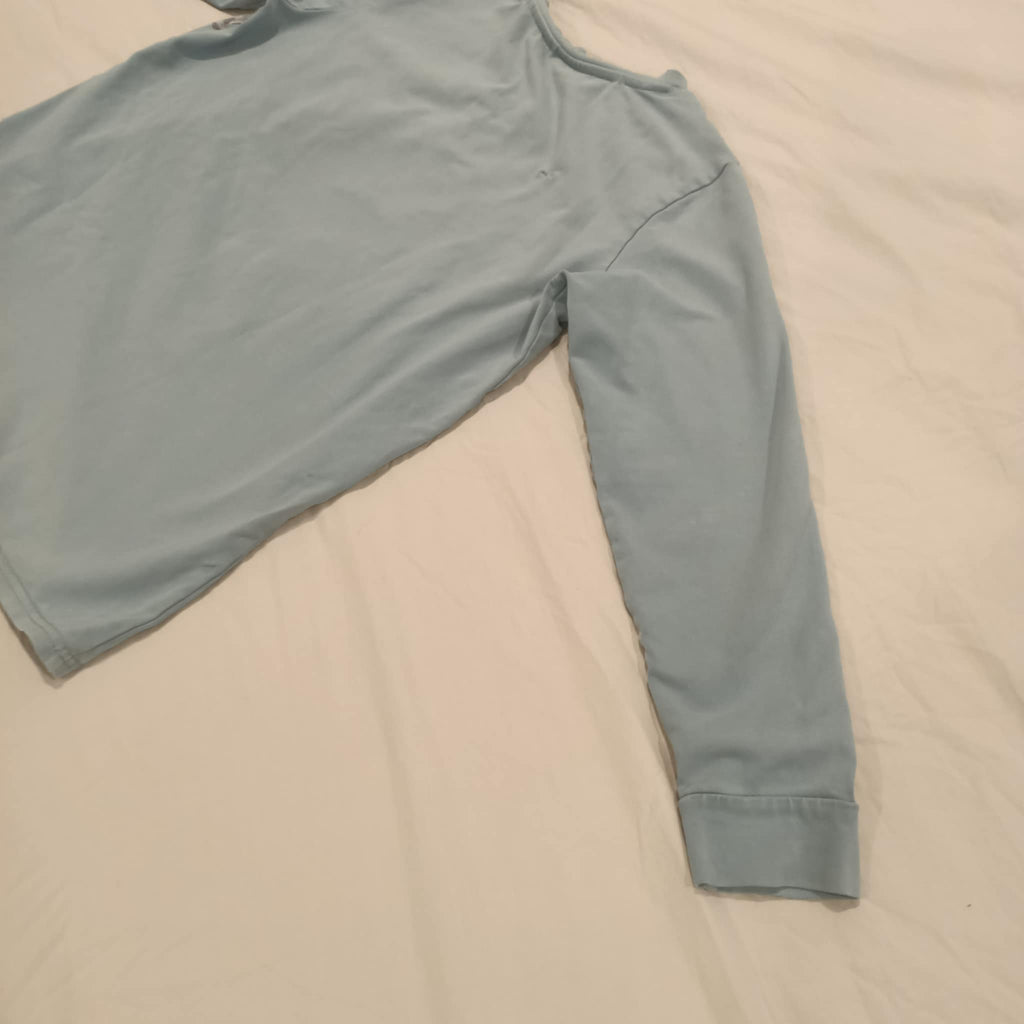 ROCK YOUR KID top size 12y boys long sleeve light blue
