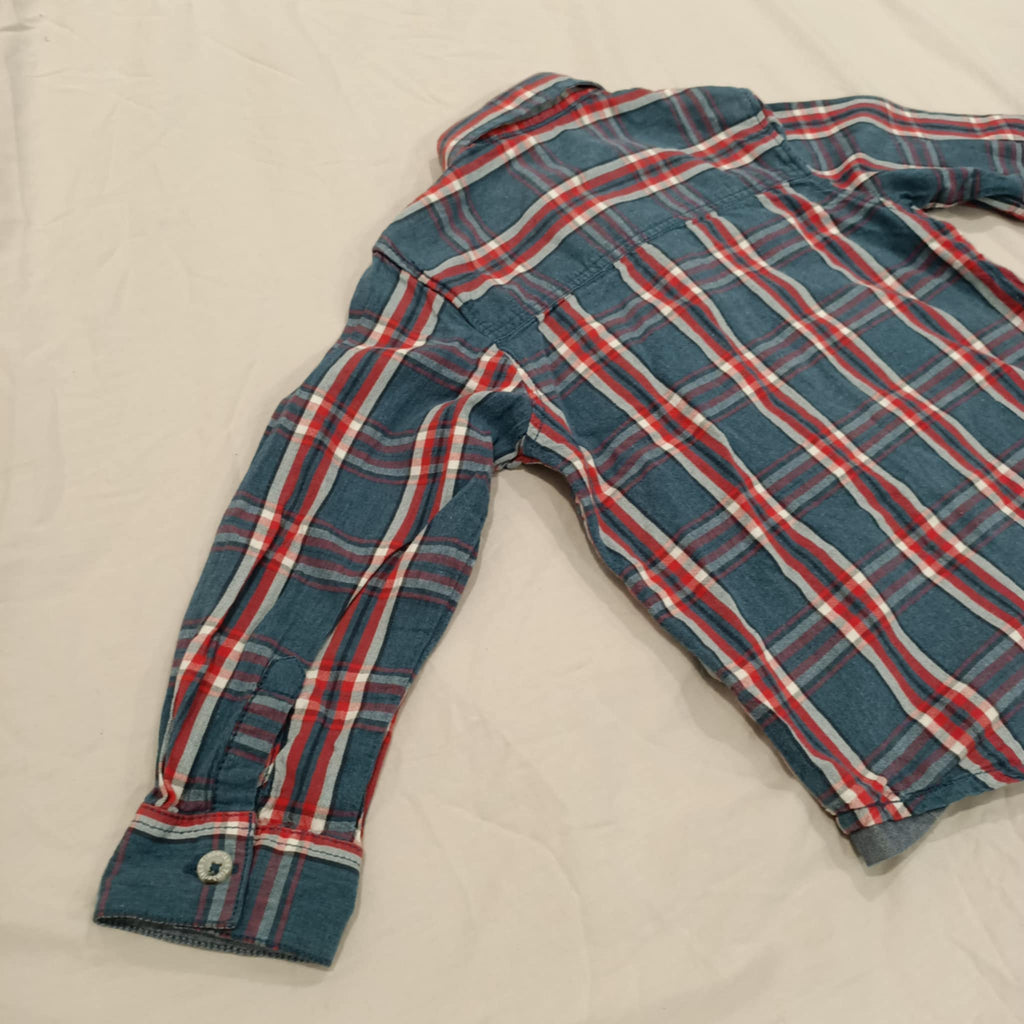 TIMBERLAND shirt size 3 boys checkered