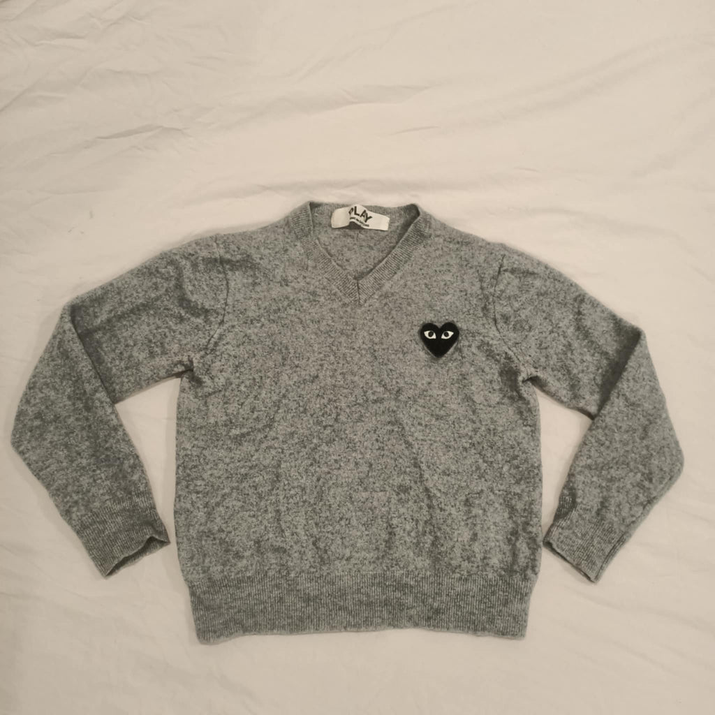 COMME DES GARCONS PLAY heart jumper size 2-3y unisex kids