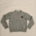 COMME DES GARCONS PLAY heart jumper size 2-3y unisex kids