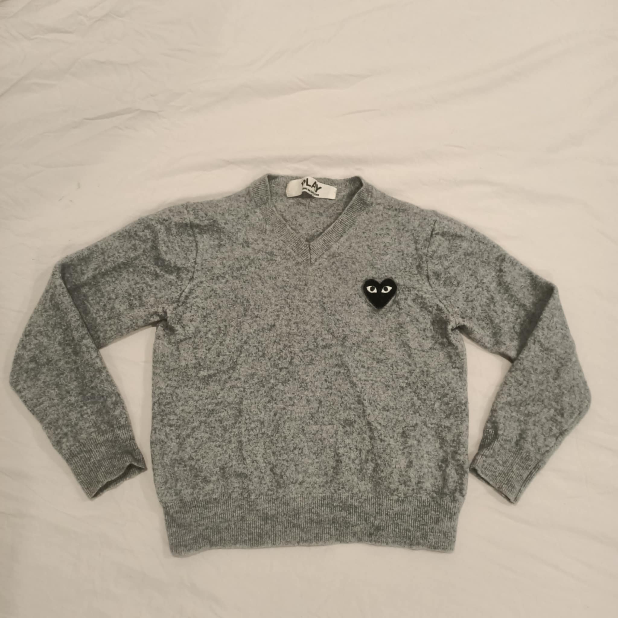 COMME DES GARCONS PLAY heart jumper size 2-3y unisex kids