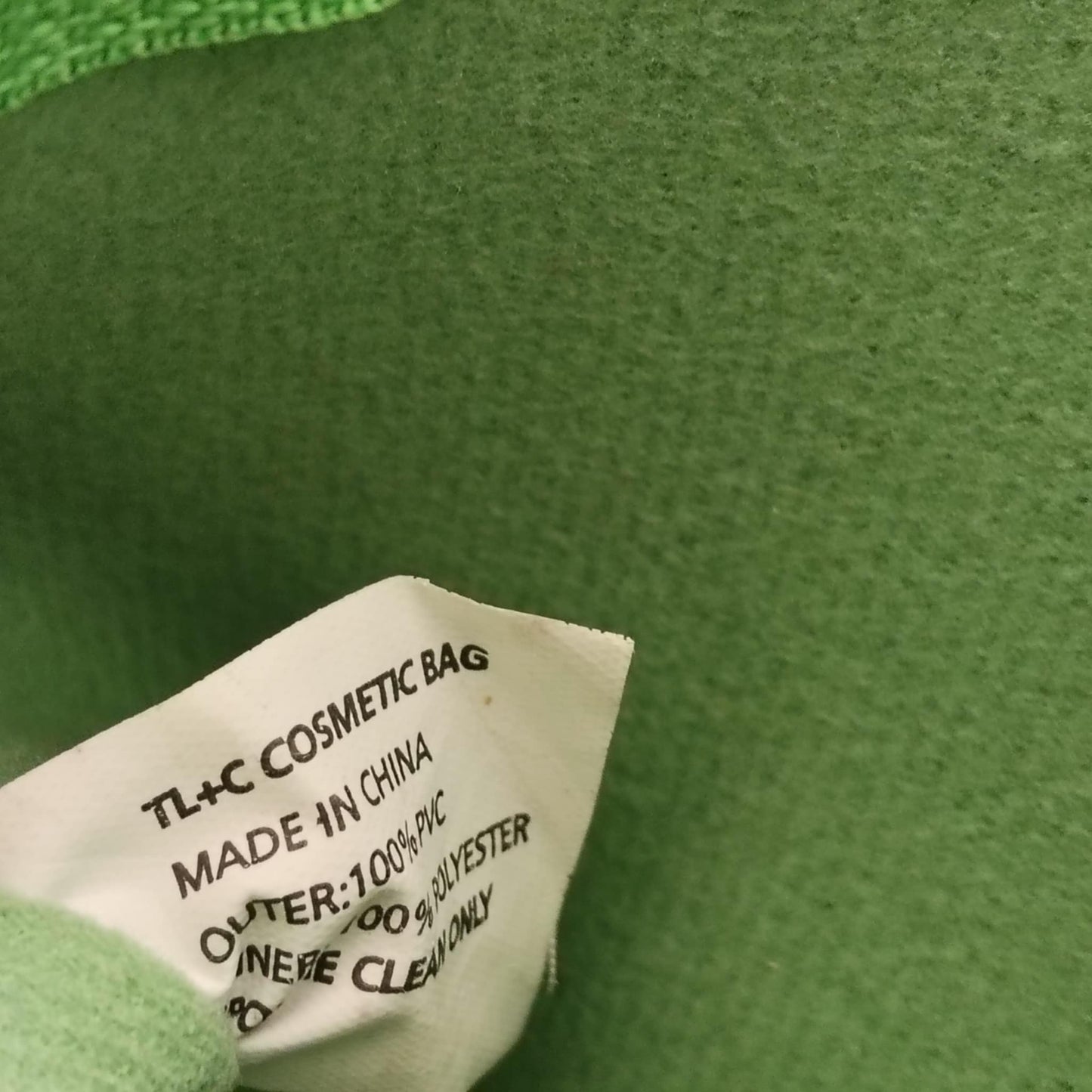 TENDER LOVE + CARRY zipper pouch green