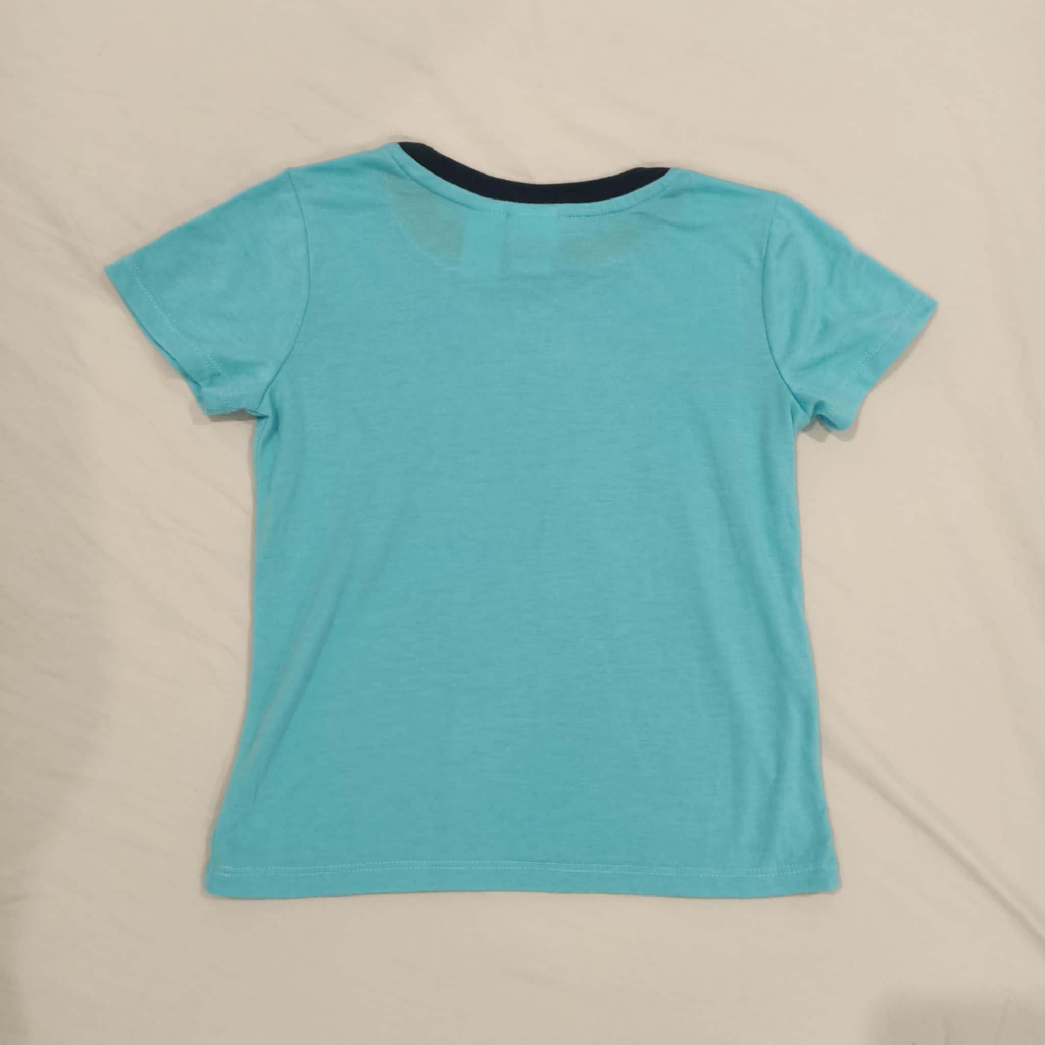 BLUEY tee size 6 boys short sleeve "Are we there yet"