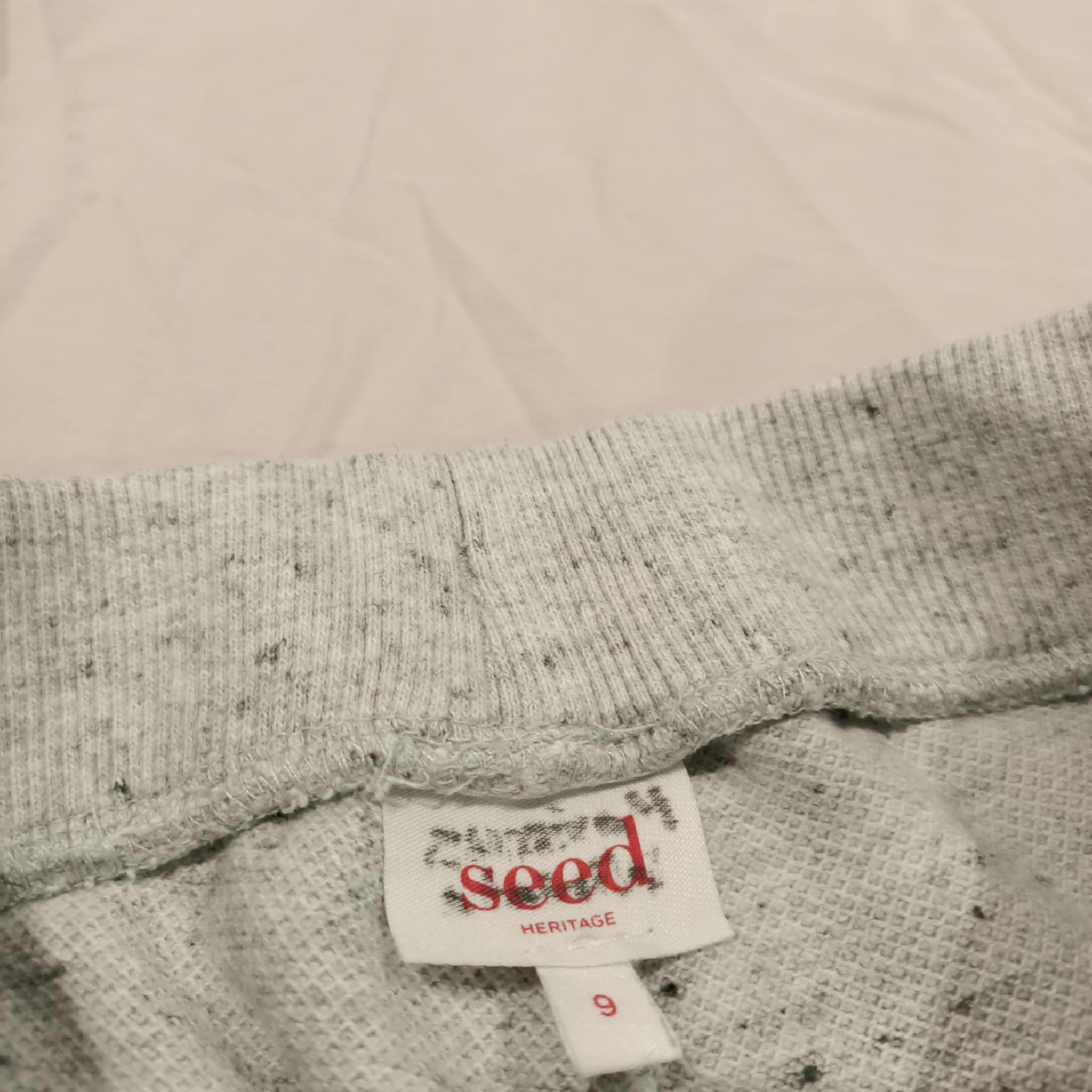 SEED track pants size 9 boys grey