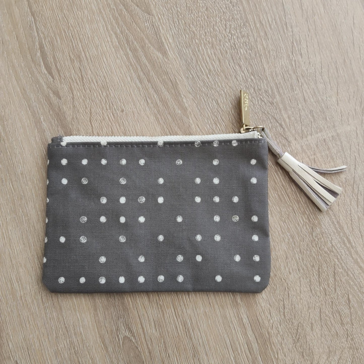 CITTA zipper pouch polkadot