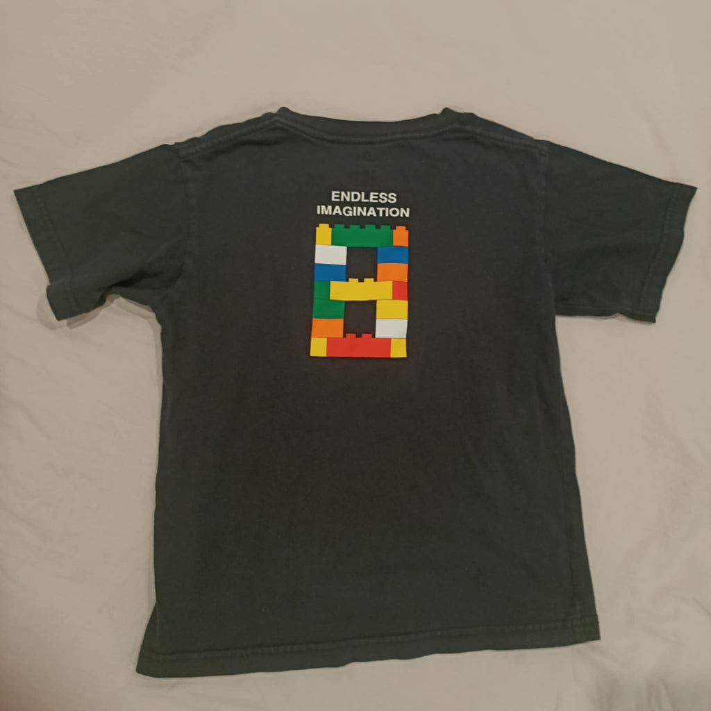 LEGO Uniqlo tee size 5-6y boys black short sleeve