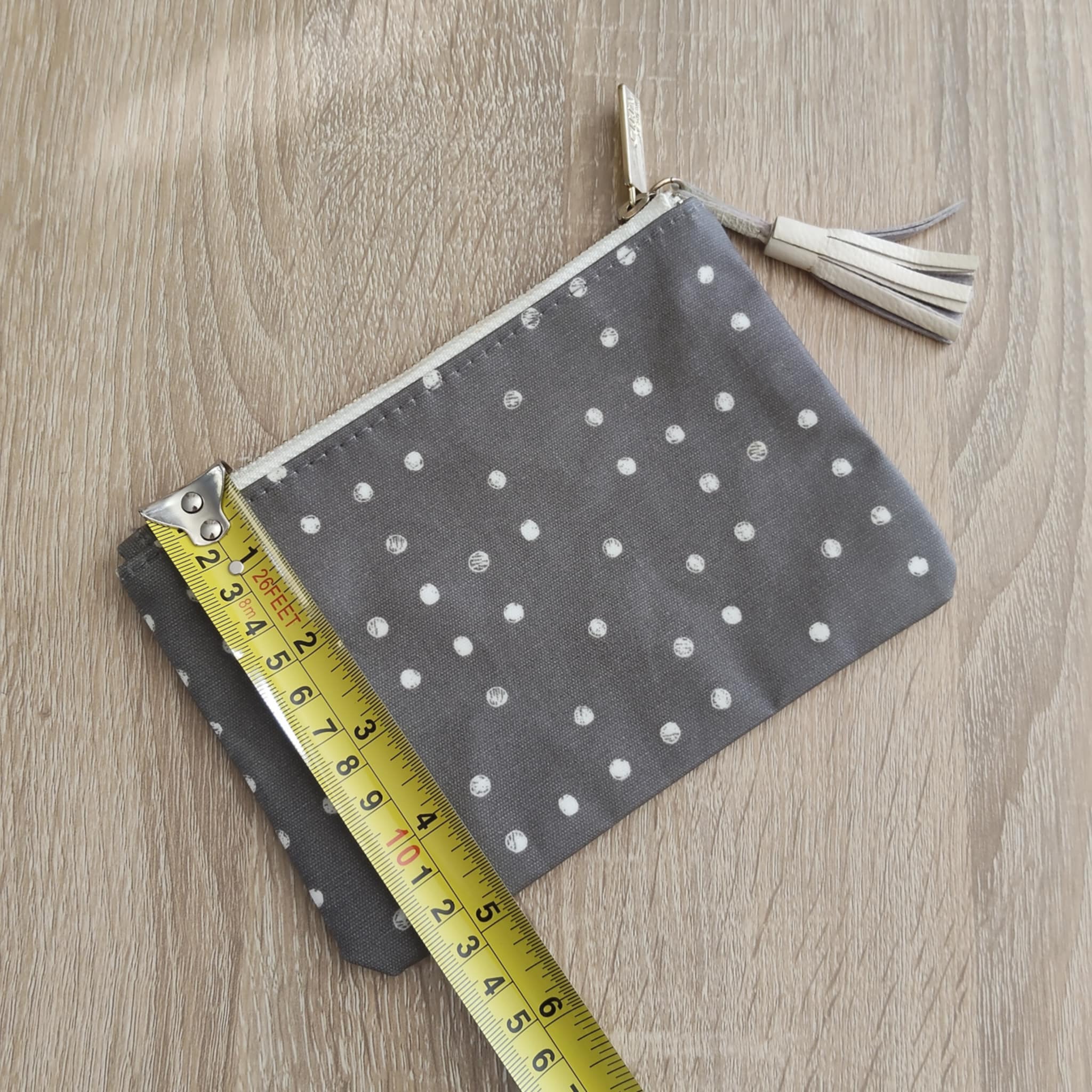 CITTA zipper pouch polkadot