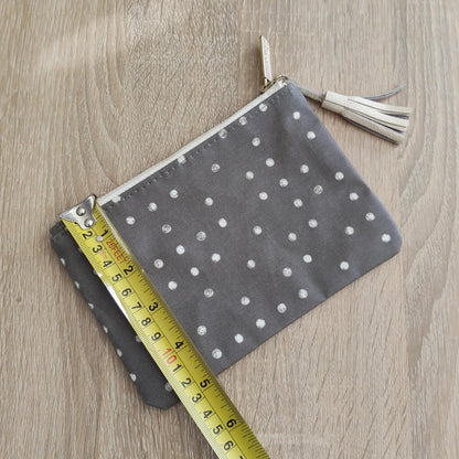 CITTA zipper pouch polkadot