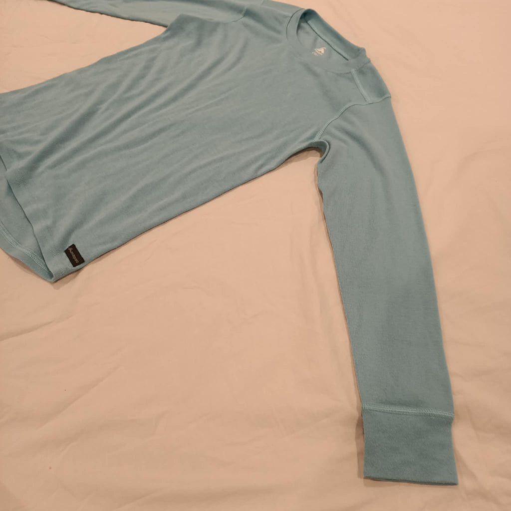 MACPAC thermal top size 10y unisex kids long sleeve light blue