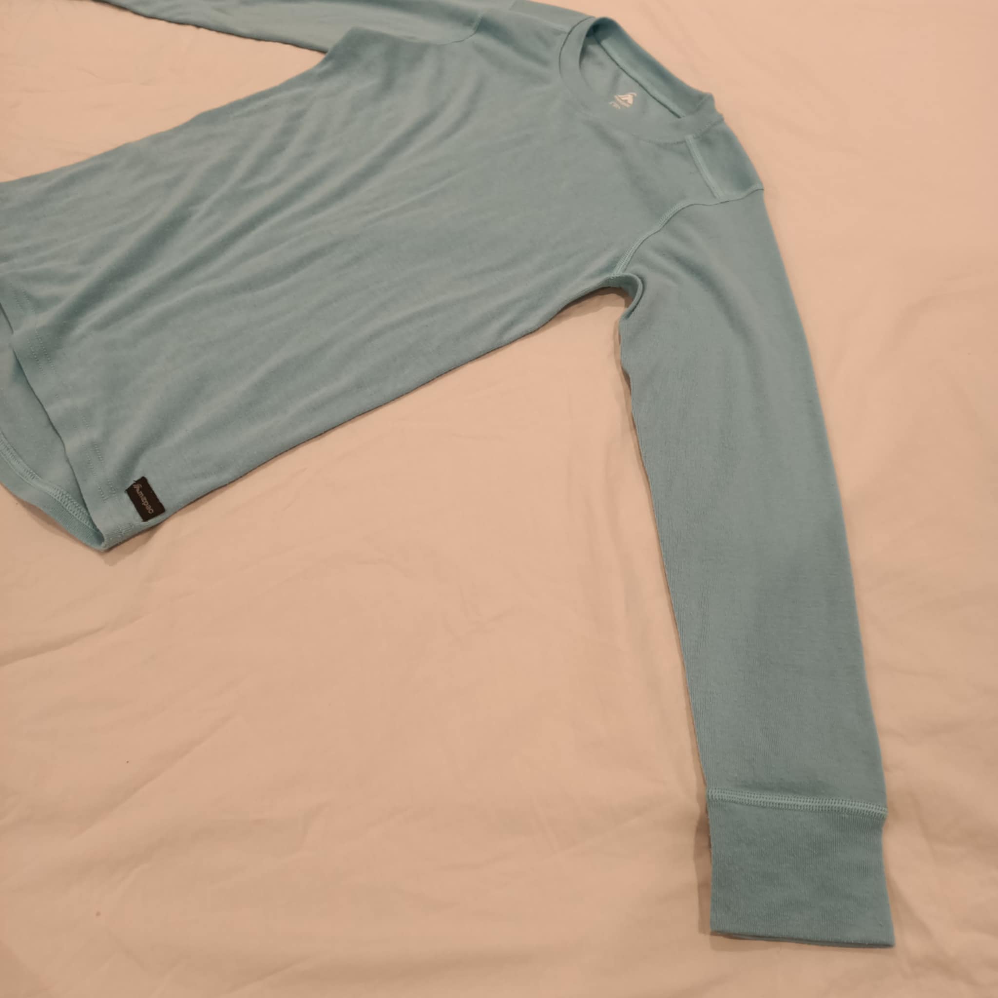 MACPAC thermal top size 10y unisex kids long sleeve light blue