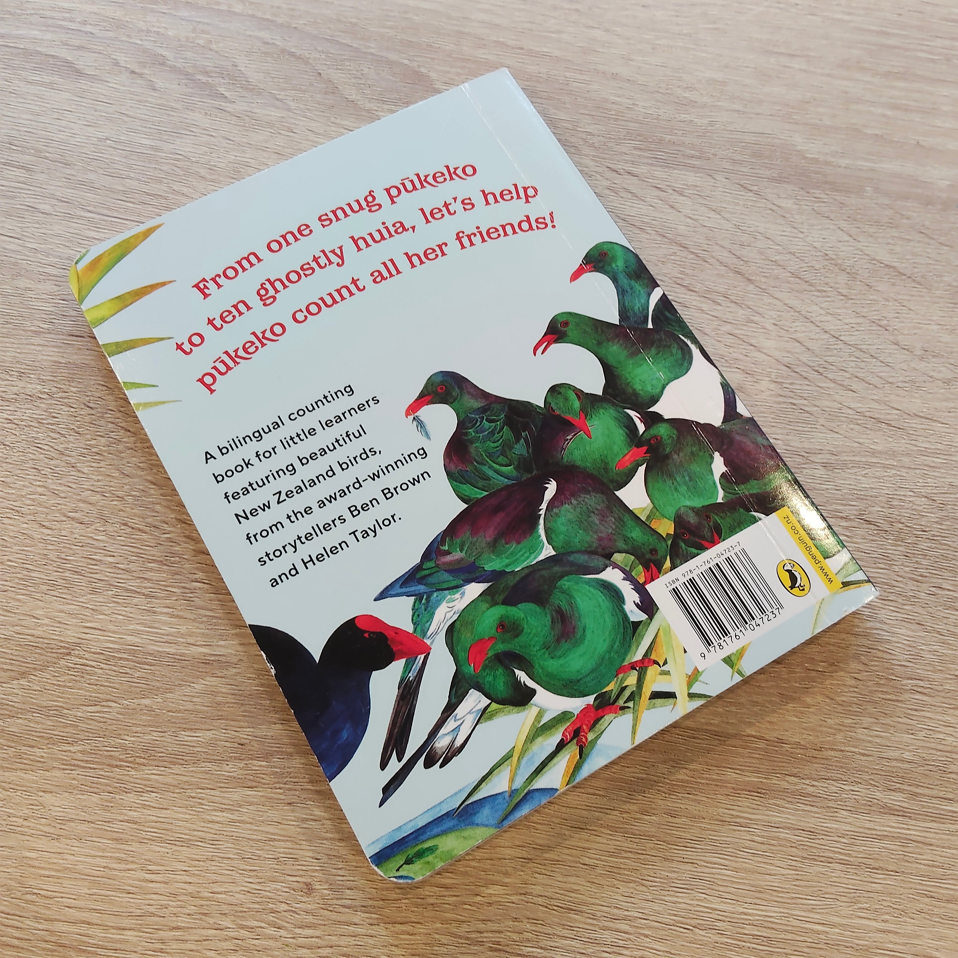 Pukeko Counts To 10 Book