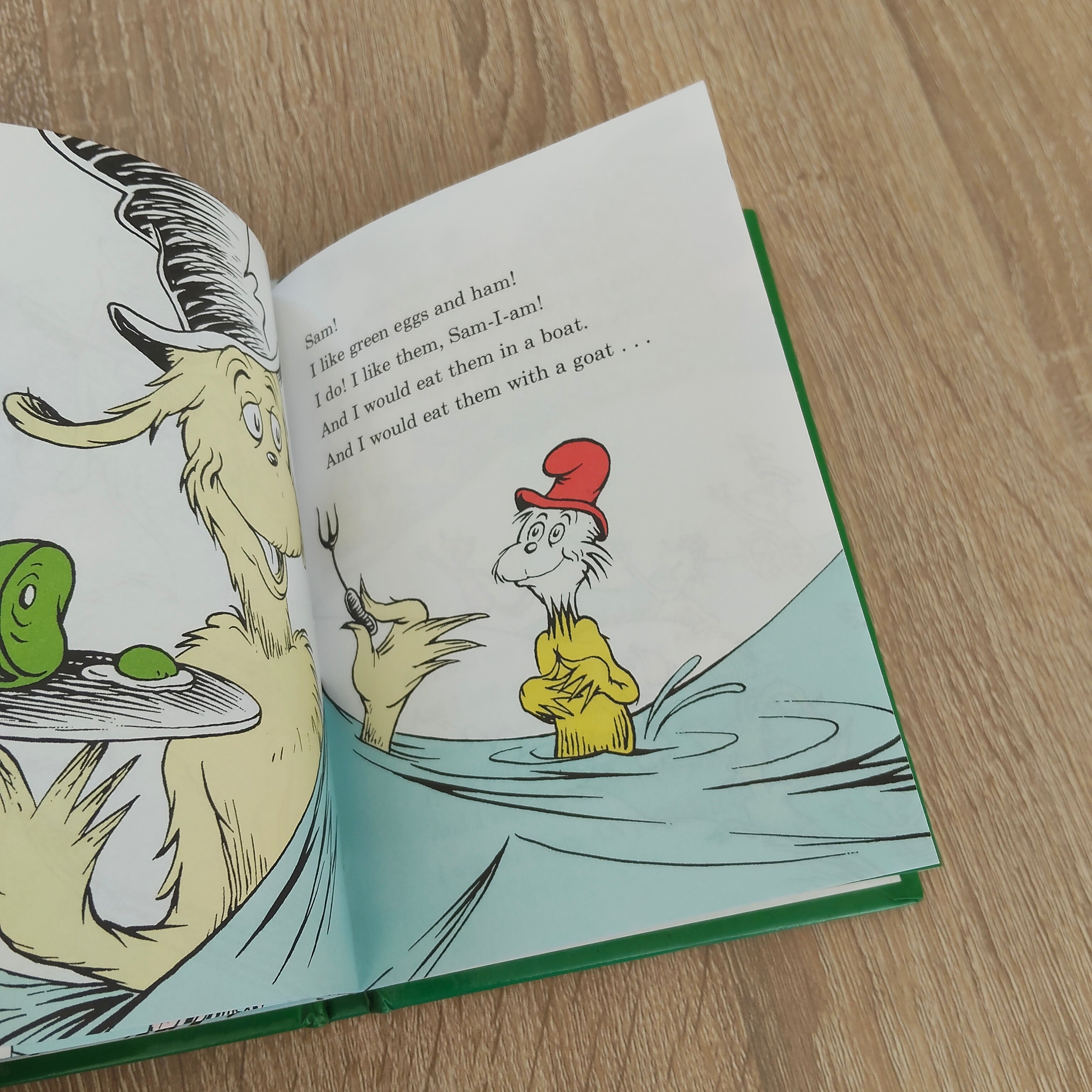 Green Eggs & Ham by Dr. Seuss Book