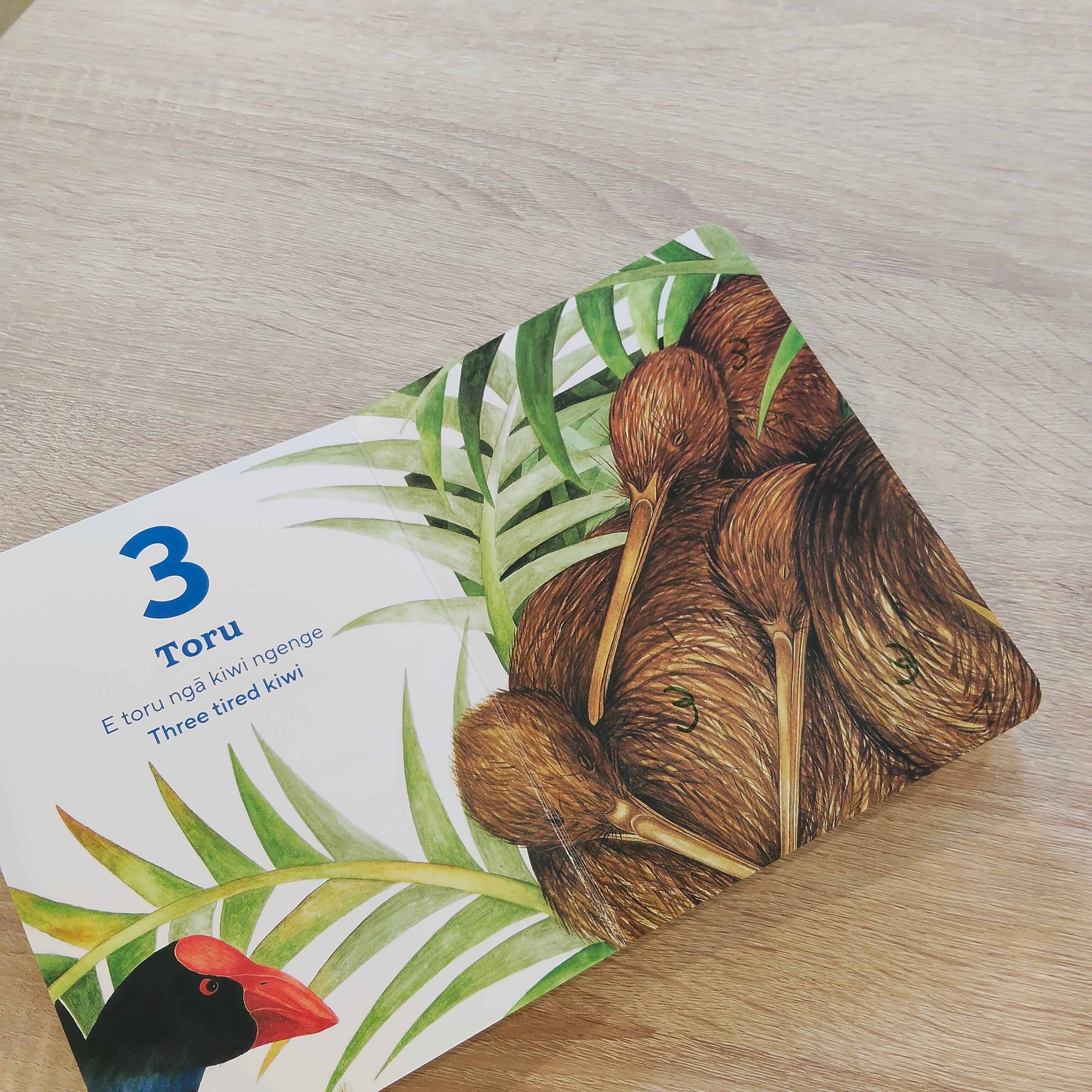 Pukeko Counts To 10 Book