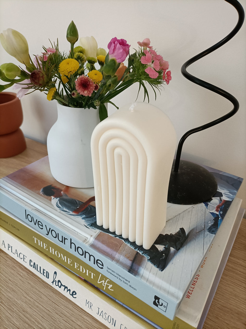 Rainbow Arch Candle