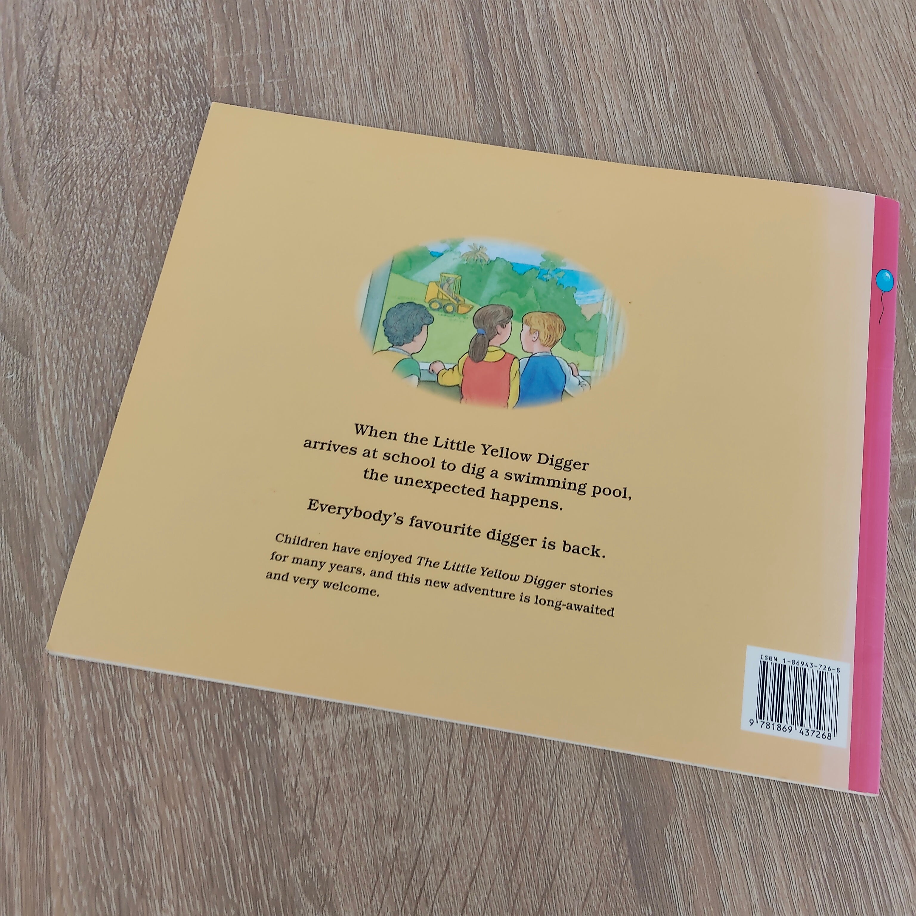 The Little Yellow Digger Goes To School Book