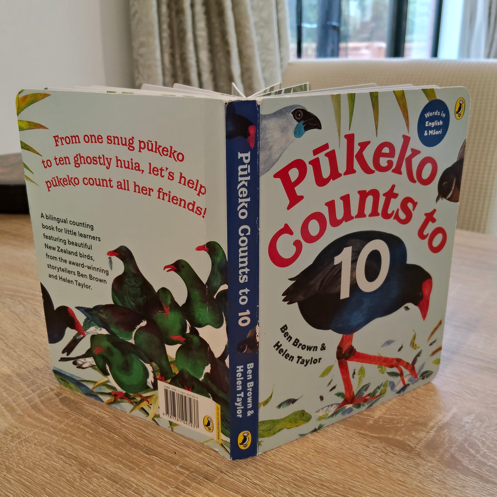 Pukeko Counts To 10 Book
