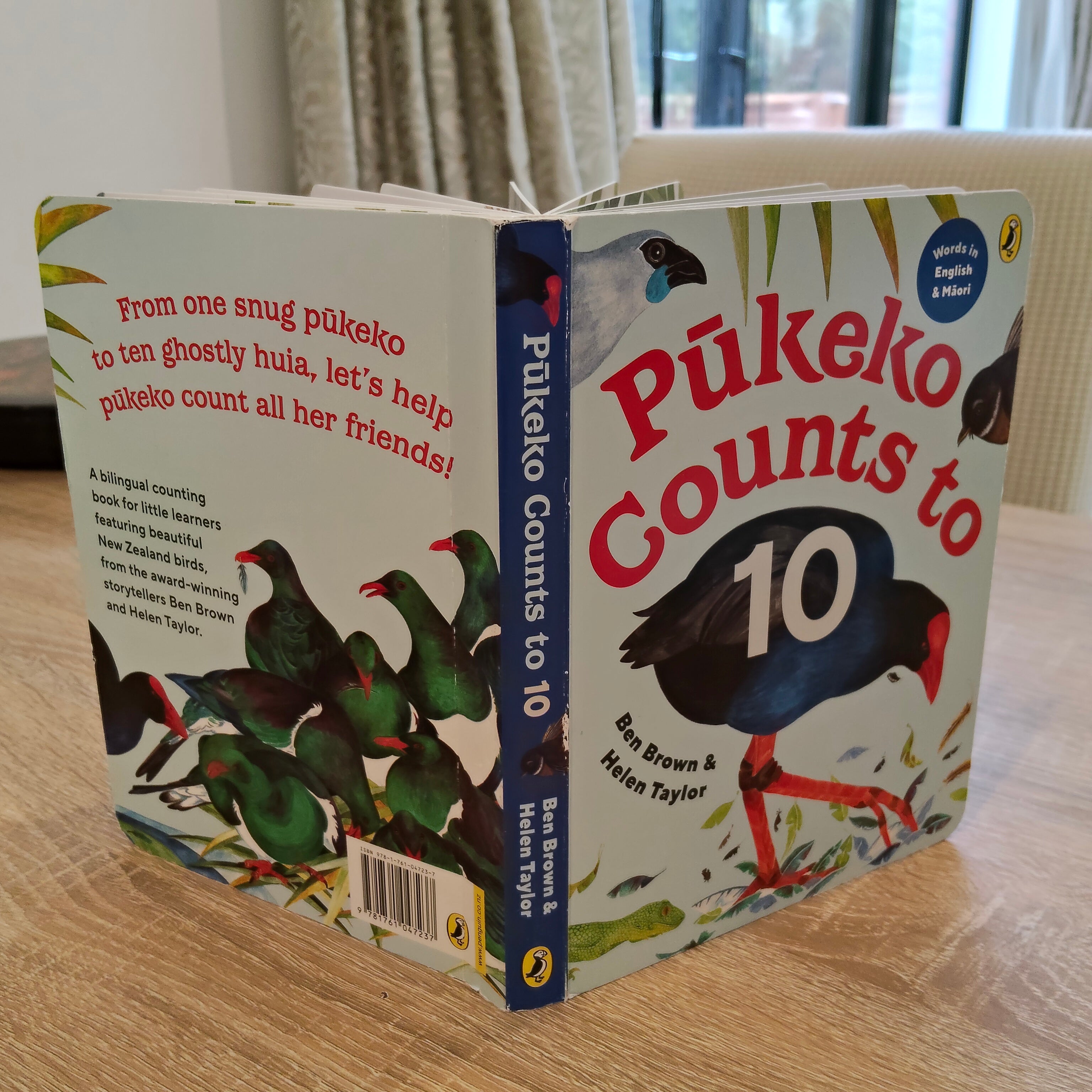 Pukeko Counts To 10 Book