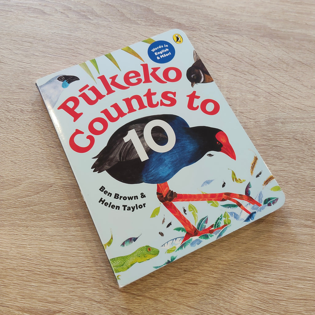 Pukeko Counts To 10 Book