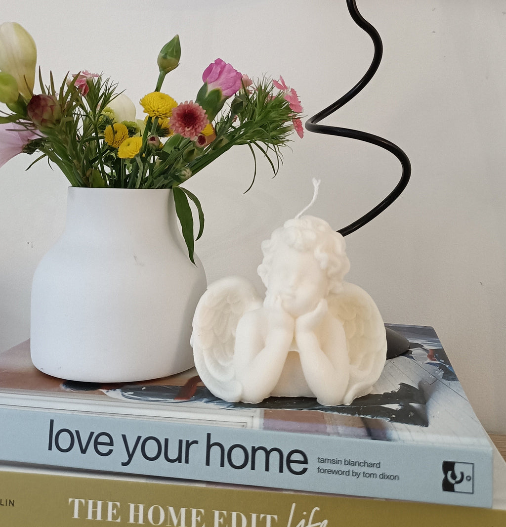 Cherub Angel Candle