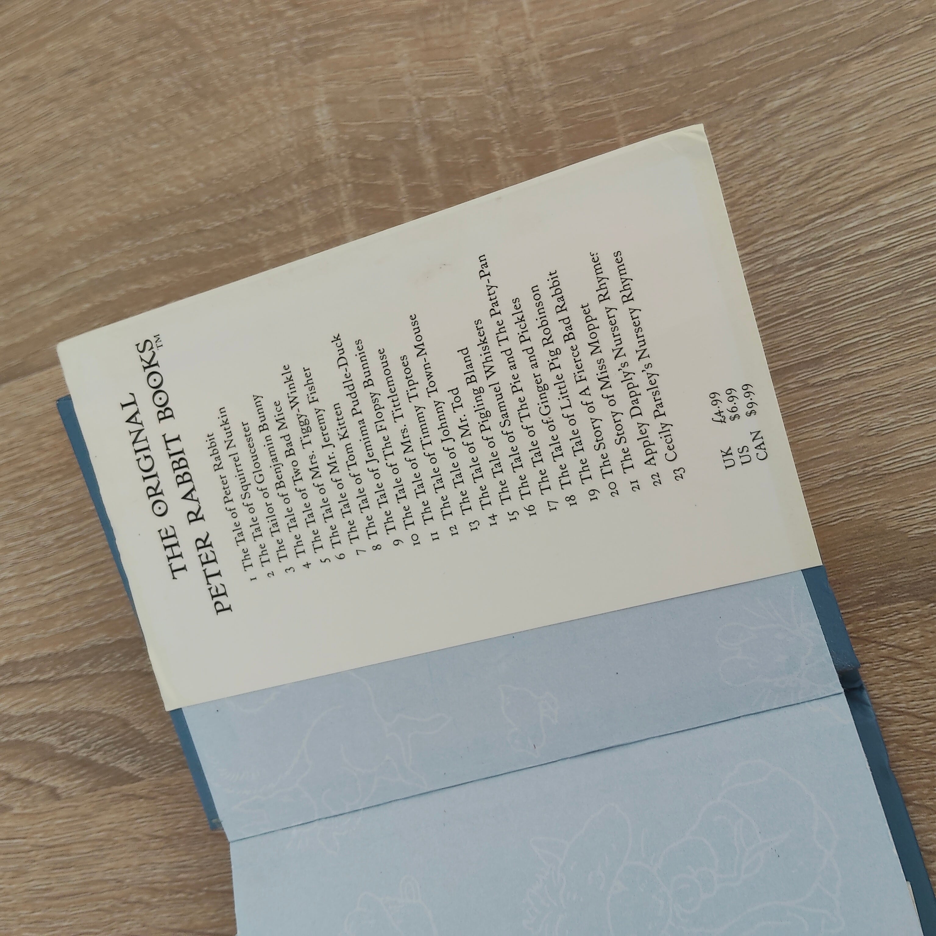 The Tale of Peter Rabbit Book