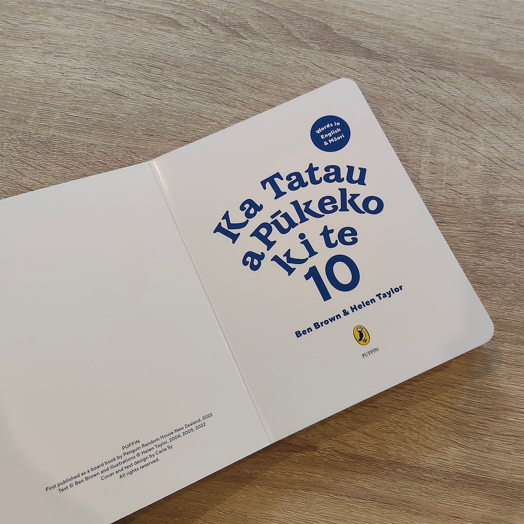 Pukeko Counts To 10 Book