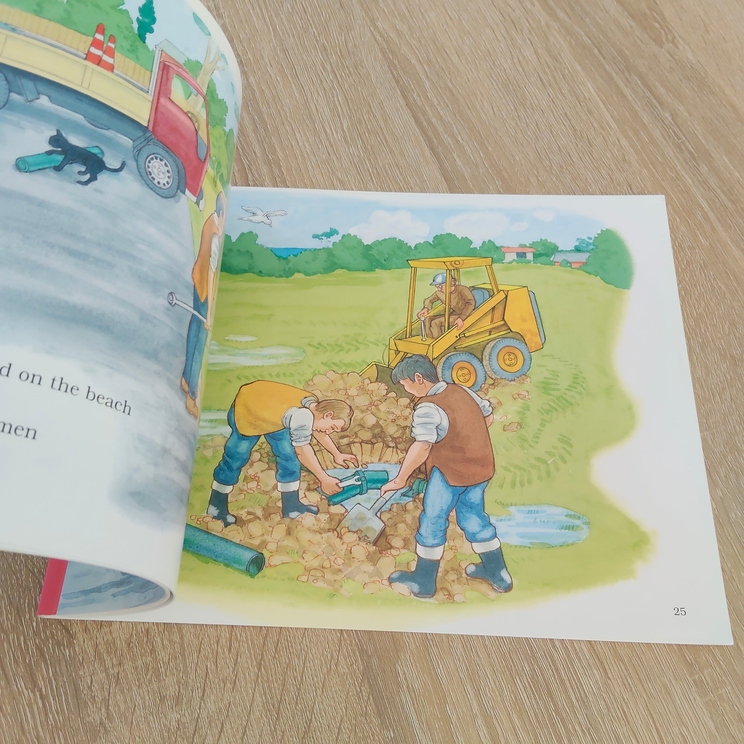 The Little Yellow Digger Goes To School Book