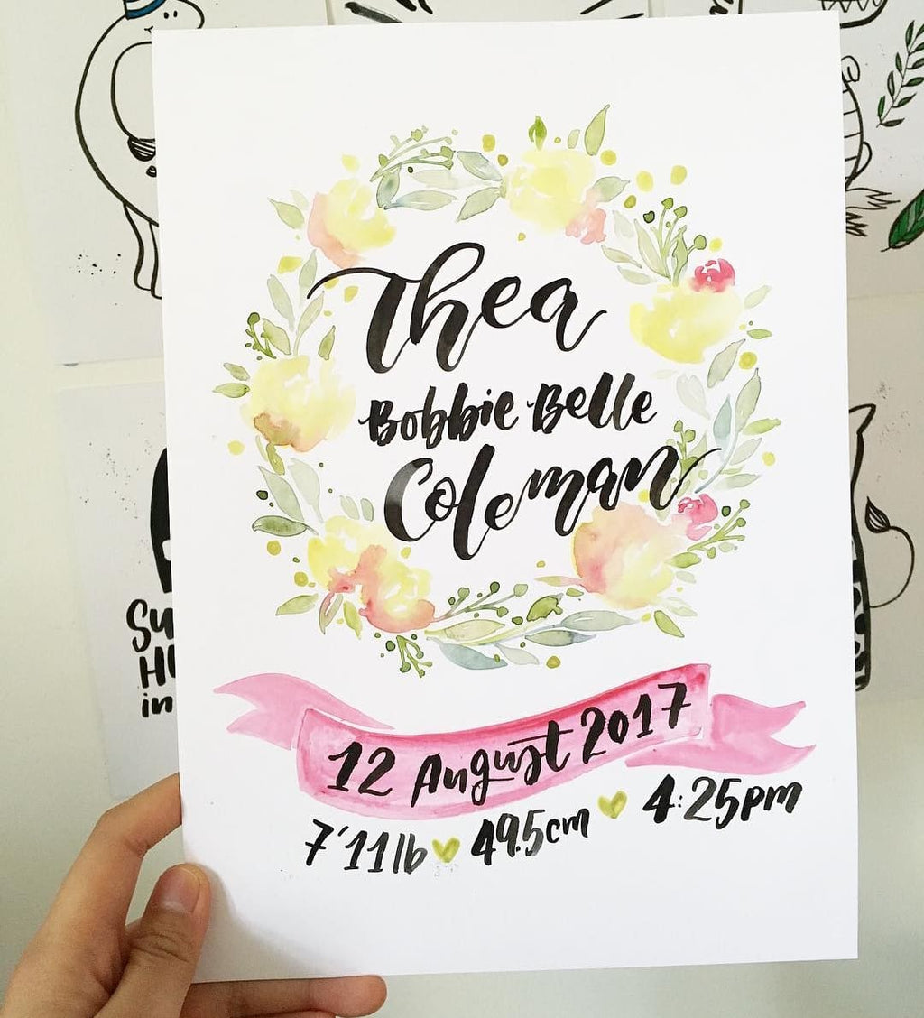 Custom Baby Print