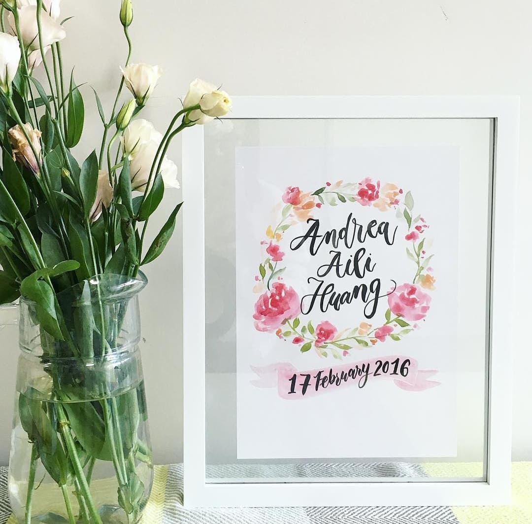 Custom Baby Print